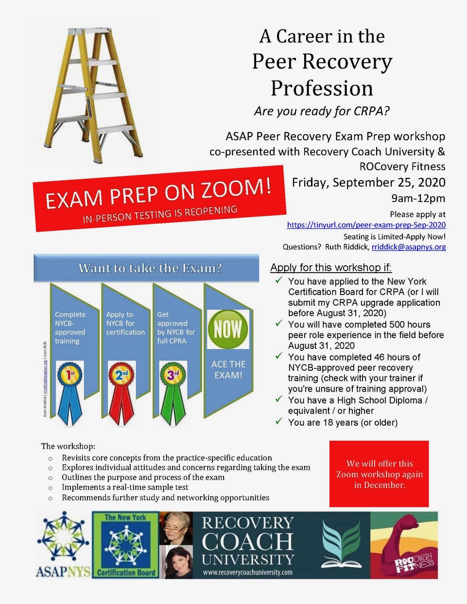 Certified Recovery Peer Advocate (CRPA)